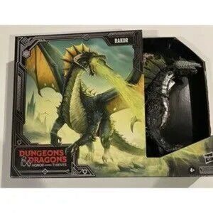 NIB Dungeons & Dragons Honor Among Thieves - Rakor 20 inch Dragon